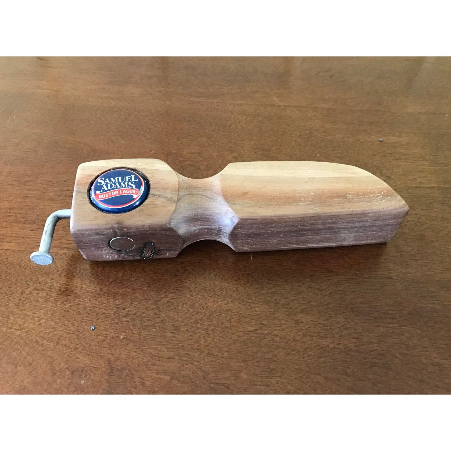 Wooden Nail Bottle Opener
